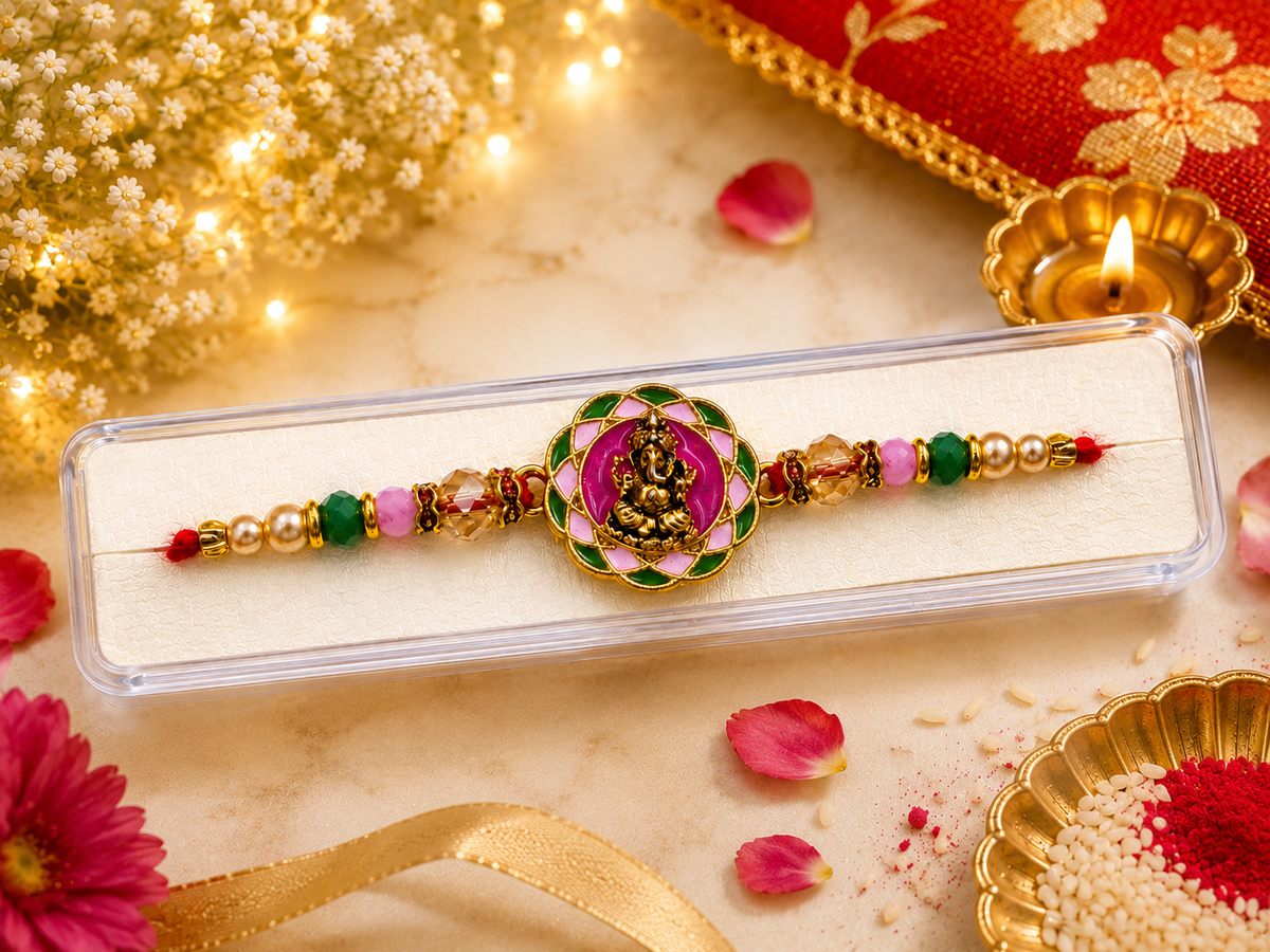 Divine Ganesha Rakhi