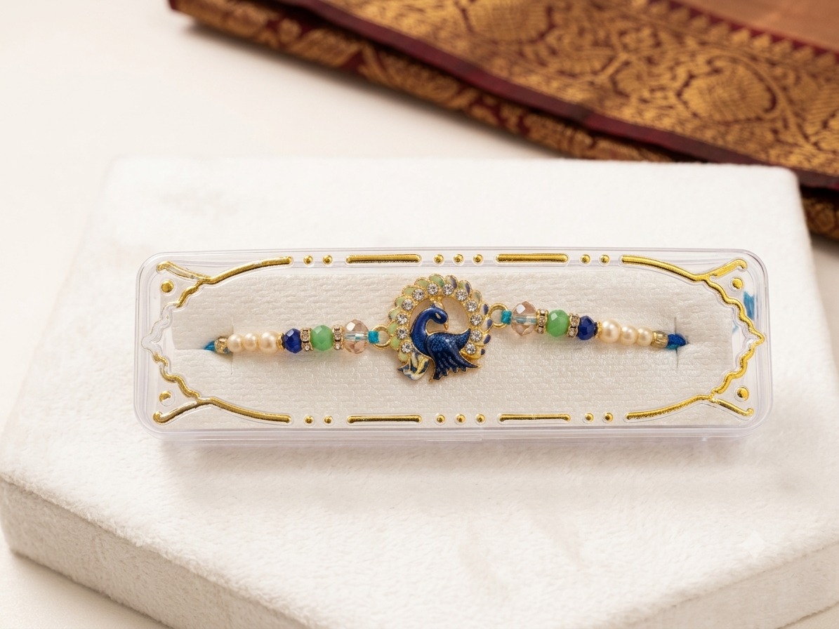 Royal Peacock Rakhi